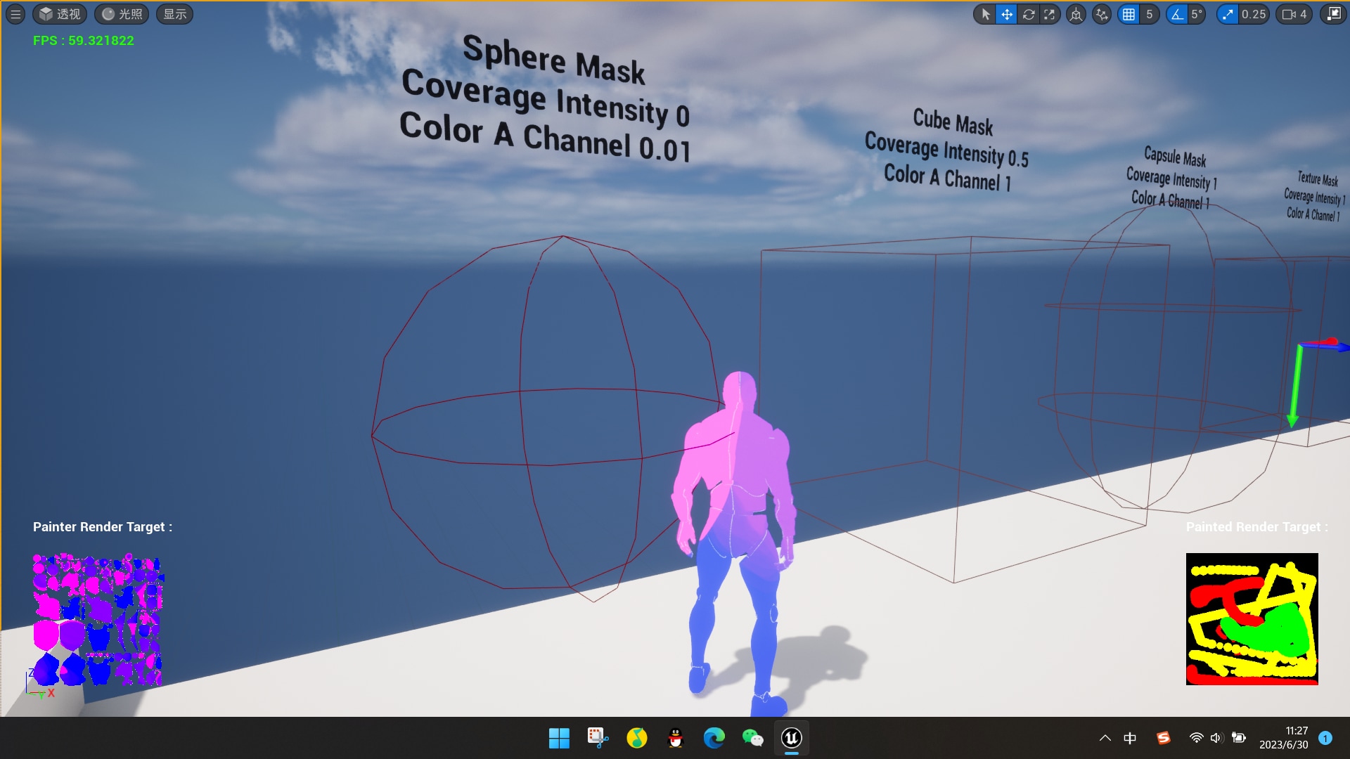 Painting Component in Blueprints UE Marketplace